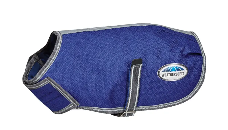 WeatherBeeta Comfitec Premier Free Parka Dog Coat Blue